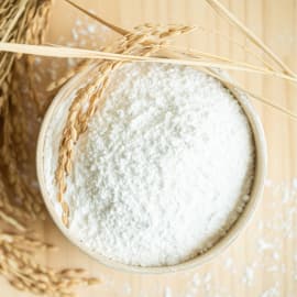 harina de arroz sabores